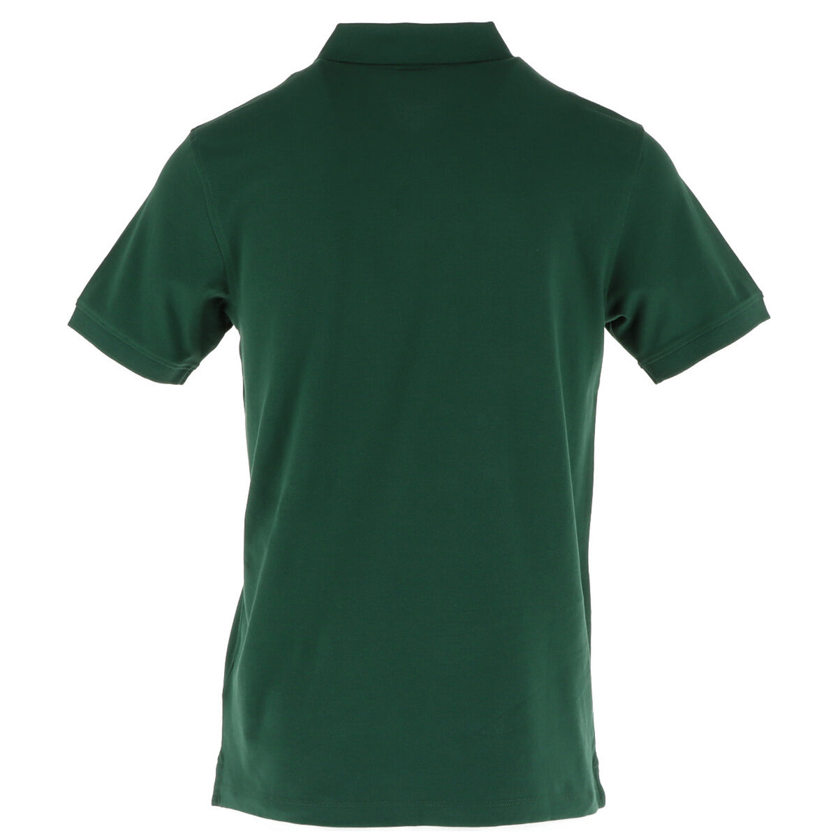 Image 2 : Polo Timberland homme vert, col polo côtelé et patte de boutonnage deux boutons sombres, coupe ajustée, fond blanc — Delvale