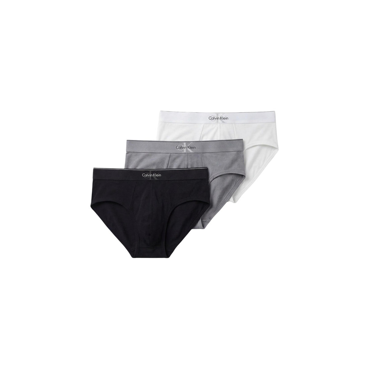 Image 6 : Gros plan sur le tissu doux et la ceinture élastique du slip Calvin Klein Underwear homme noir — Delvale