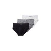 Image 6 : Gros plan sur le tissu doux et la ceinture élastique du slip Calvin Klein Underwear homme noir — Delvale