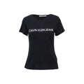 Calvin Klein Jeans T-shirt Dames Zwart Logoprint