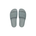 Pinko Mules Logo Love Birds PVC Femme Vert Sauge