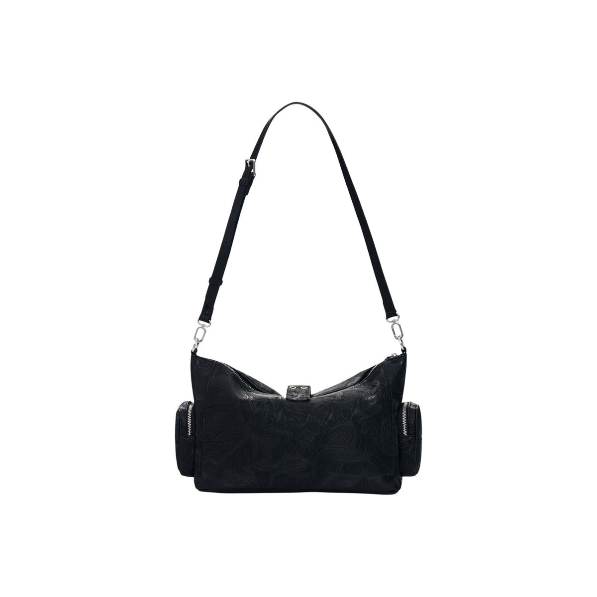 Image 3 : Vue d'ensemble du sac hobo Desigual avec ceinture à œillets et architecture unique — delvale