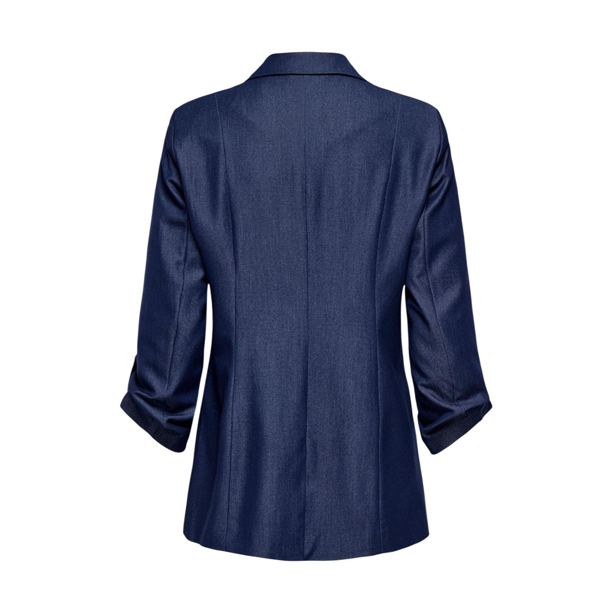 Image 2 : Détail veste Only bleue col revers, style décontracté chic pour femme — Delvale