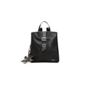 Desigual Sac à Dos Femme Noir Vieilli Ceinture Œillets Boucle Breloque