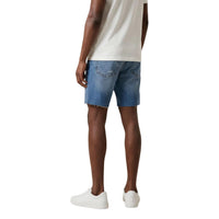 Image 2 : Bermuda Calvin Klein Jeans homme bleu azur, détail des poches et finitions — Delvale