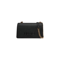 Image 4 : Sac compact Liu Jo blanc chaîne dorée, vue d'ensemble sur fond blanc, format bandoulière femme — Delvale