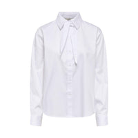 Image 3 : Chemise blanche Jacqueline De Yong manches longues, vue d'ensemble de la coupe féminine — delvale
