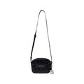 Armani Exchange Sac Bandoulière Femme Logo Gaufré Breloque AX Argentée