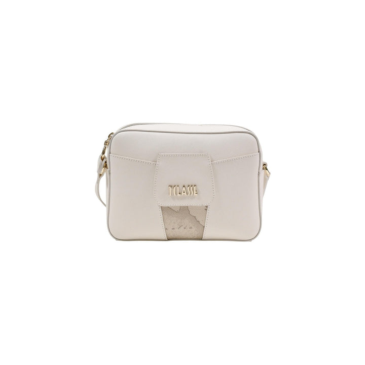 Image 1 : Sac Alviero Martini Prima Classe blanc avec motif impression, vue de face — delvale