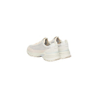 Image 3 : Détail de la semelle épaisse en caoutchouc crantée des baskets Calvin Klein Jeans femme chunky runner — Delvale