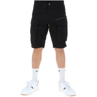G-Star Bermuda Cargo Homme Noir Coton Élasthanne Poches Cargo — Delvale