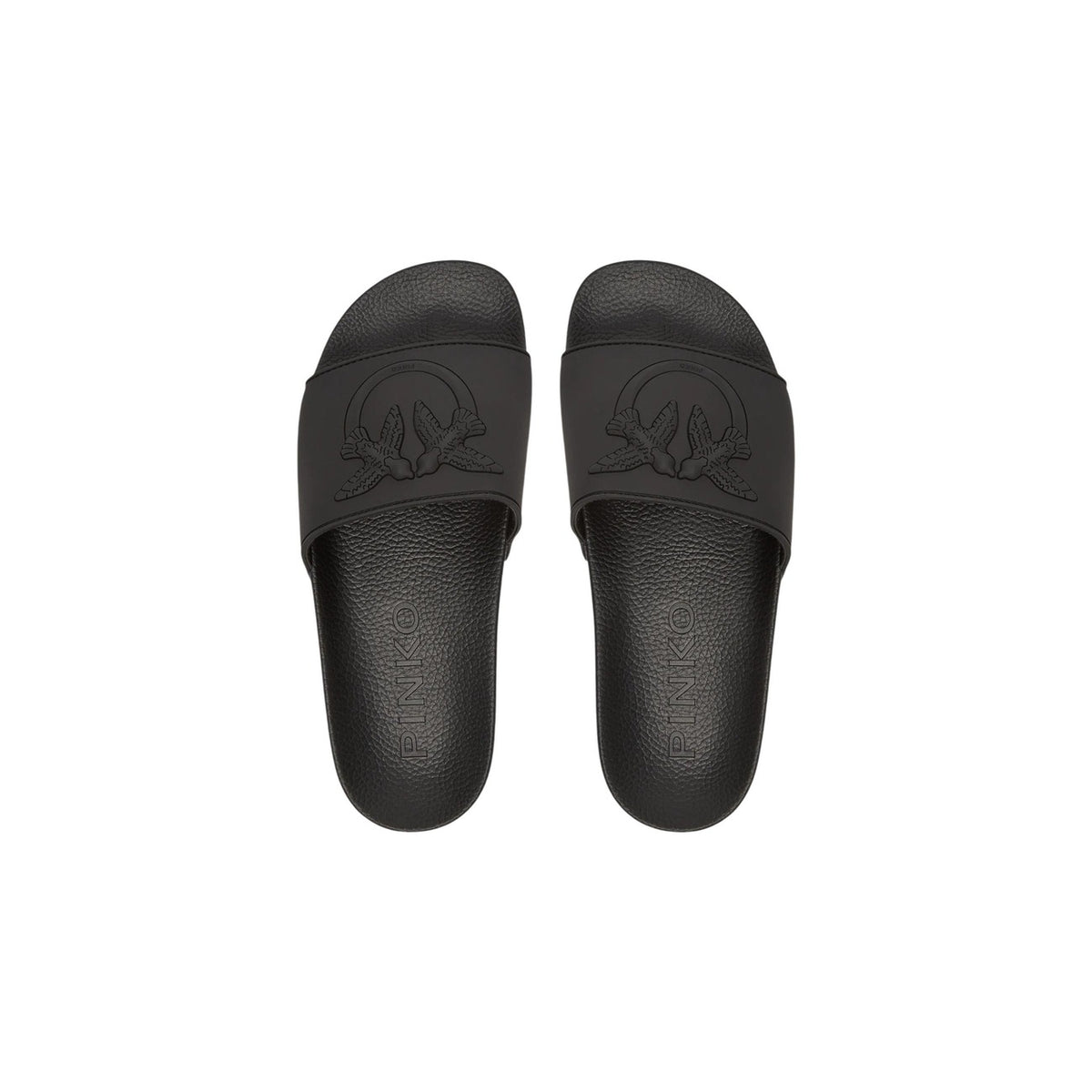 Image 4 : Mules Pinko femme rose en PVC, vue arrière — Delvale