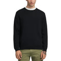 Replay Pull Homme Noir Col Rond Manches Longues