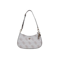 Image 1 : Sac à main Guess Noelle II femme beige imprimé vue de face — delvale