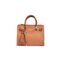 Image 4 : Sac Liu Jo femme bandoulière amovible réglable, format compact structuré, coloris beige sable, finitions dorées premium — Delvale