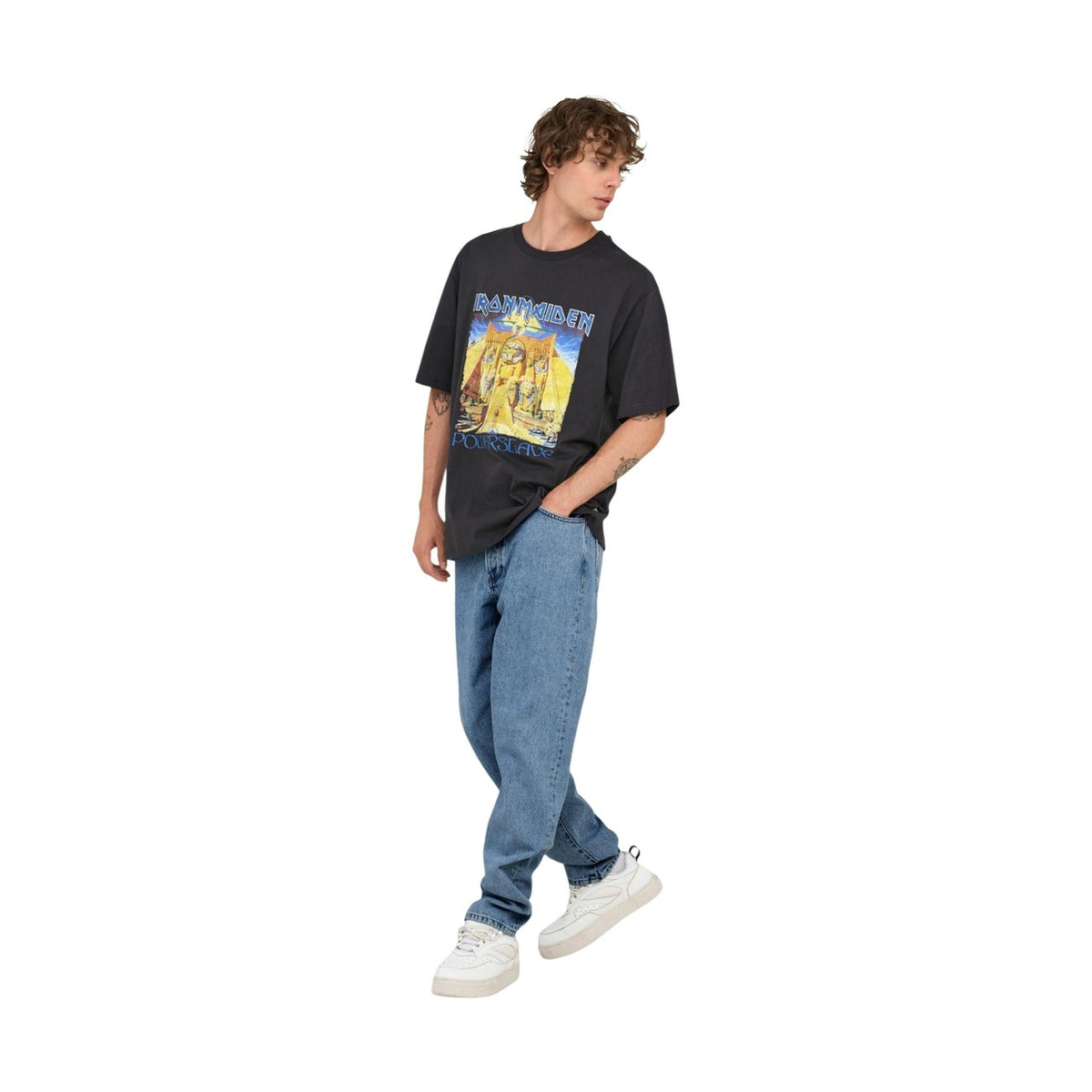 Image 3 : Jeans Only & Sons homme bleu azur, vue arrière avec poches — Delvale