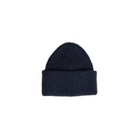 Image 1 : Chapeau femme Pieces bleu en polyester avec détails métal, vue de face — Delvale