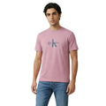 Calvin Klein Jeans T-shirt heren roze print korte mouwen