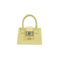 Armani Exchange Mini Sac à Main Structuré Femme Fermoir AX Laiton
