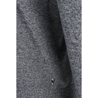 Image 3 : Détail encolure ronde pull Jack & Jones homme bleu coton — delvale