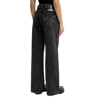 Image 3 : Vue d'ensemble jean noir femme Karl Lagerfeld Jeans coupe moderne — delvale