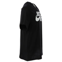 Image 3 : T-shirt Nike homme noir Just Do It, coupe droite casual, style sport et streetwear — Delvale