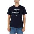 North Sails T-Shirt Newport Logo Imprimé Marine Homme