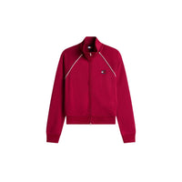 Image 5 : Vue arrière sweat zippé Tommy Hilfiger Jeans femme noir coupe ajustée — Delvale