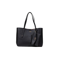 Image 1 : Sac Guess femme noir en polyuréthane premium au design moderne sophistiqué — delvale