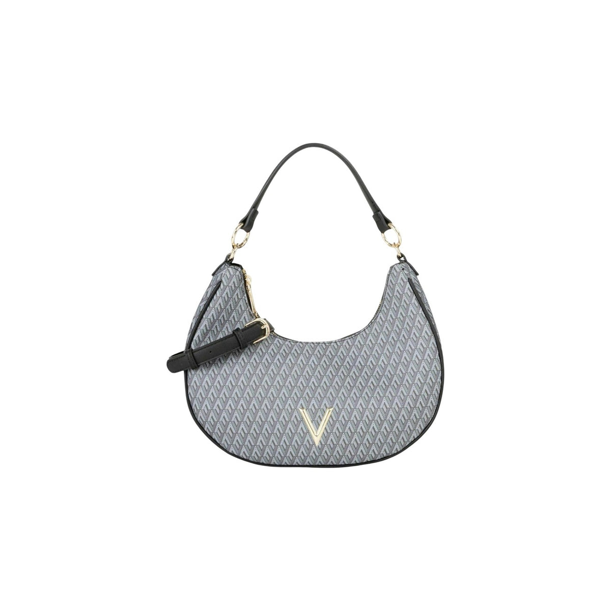 Image 1 : Sac à main Valentino Bags noir avec bandoulière, vue face — delvale