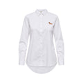 Jacqueline De Yong Damesoverhemd Beige Lange Mouwen Vrouwelijke Pasvorm