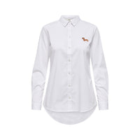 Image 1 : Chemise beige Jacqueline De Yong manches longues coupe féminine élégante — delvale