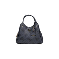 Image 1 : Sac à main Guess femme gris avec motif imprimé moderne et bandoulière ajustable — Delvale