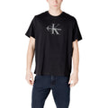 Calvin Klein Jeans T-shirt Heren Zwart Ronde Hals Premium Katoen