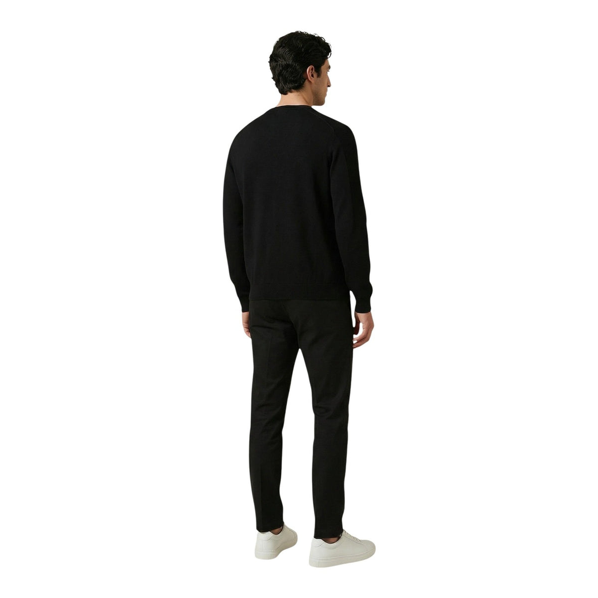 Image 4 : Pantalon chino Antony Morato homme noir, bas de jambe slim ajusté et tomber élégant — Delvale