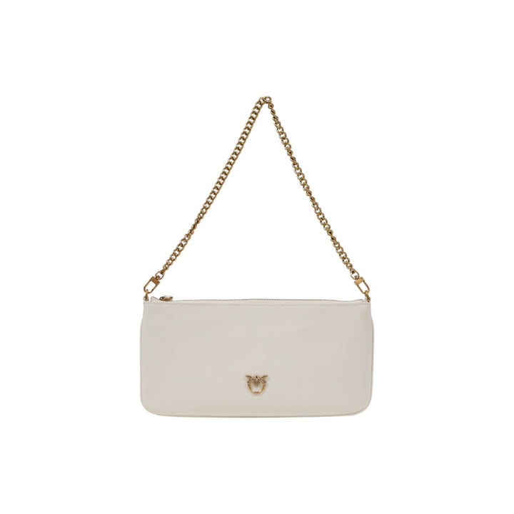 Image 1 : Sac Pinko femme blanc en cuir compact vue de face — delvale