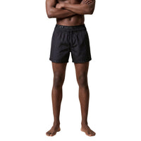 Image 1 : Maillot de bain EA7 homme noir avec cordon de serrage et logo — Delvale