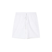 Bermuda Armani Exchange homme blanc coton élasthanne lacets – vue de face