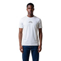 T-Shirt Armani Exchange Homme Blanc Imprimé Dos Coton