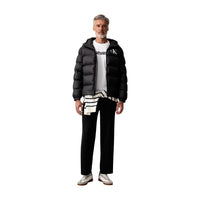 Image 2 : Pantalon Calvin Klein Jeans homme noir, détail de la coupe et du tissu — Delvale