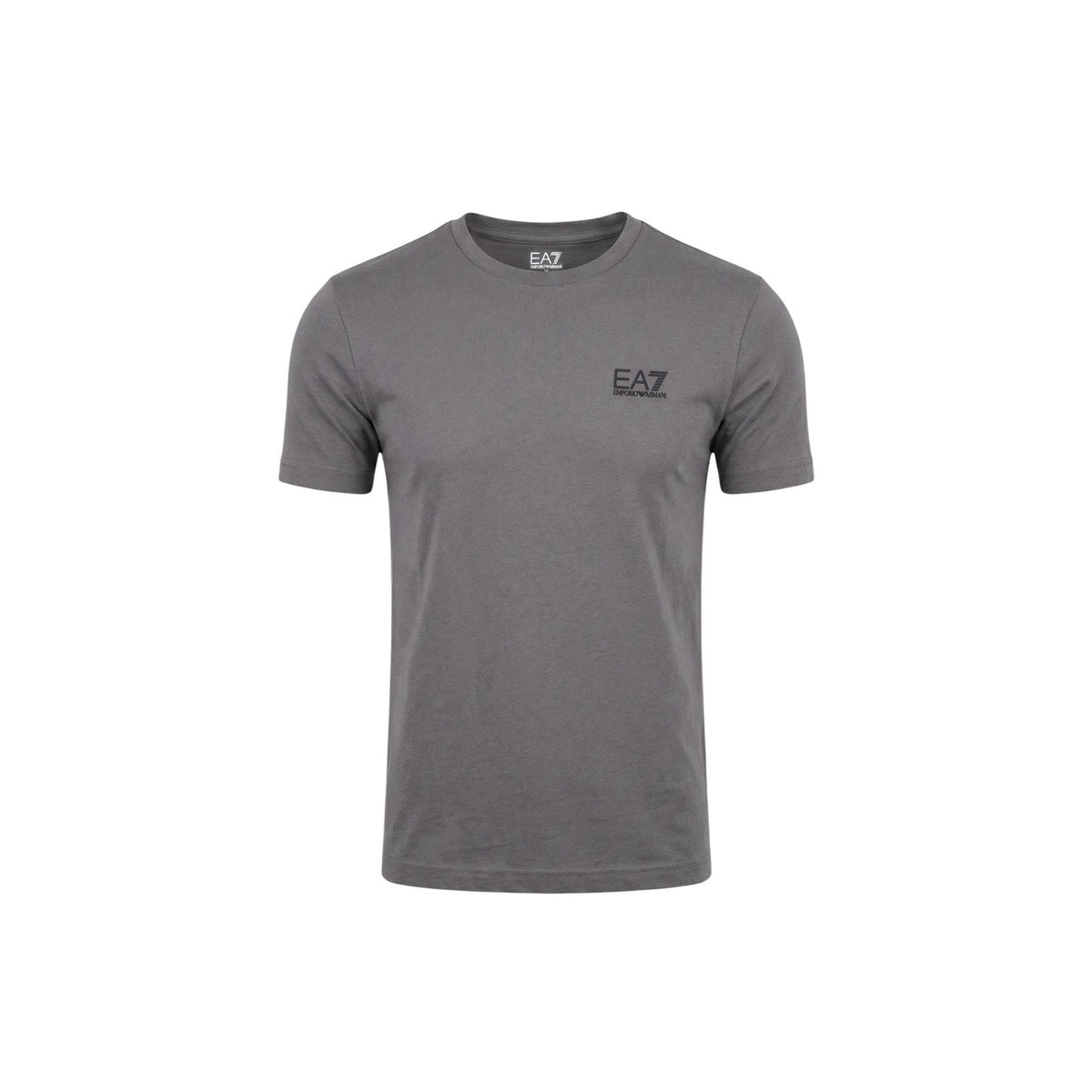 Image 3 : Vue dos t-shirt Ea7 homme gris manches courtes coton premium — Delvale