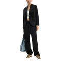 Desigual Pantalon Femme Noir Fermeture Éclair