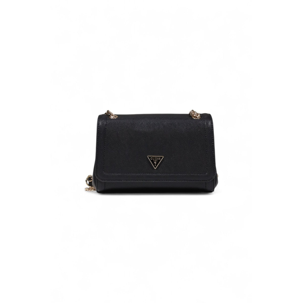 Image 2 : Détail du sac Guess femme noir avec bandoulière ajustable et finitions soignées — Delvale