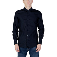 Image 6 : Détail poignet et boutonnière chemise blanche Antony Morato pur coton homme — Delvale