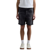 Image 1 : Bermudas Replay homme gris en coton stretch avec fermeture zip — Delvale