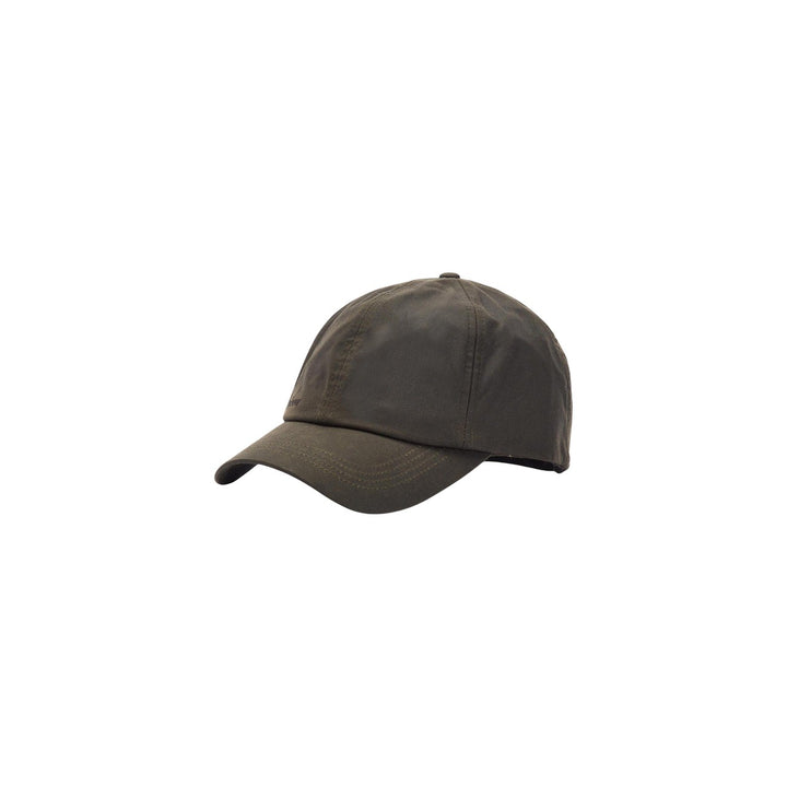Image 1 : Chapeau Barbour homme coloris vert, vue de face — Delvale