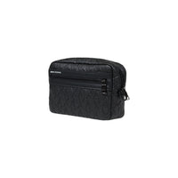 Image 2 : Pochette Armani Exchange noire pour femme, vue détaillée des finitions et fermetures éclair — Delvale