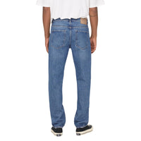 Image 2 : Détail jean Only & Sons homme bleu azur finitions premium coton bio — Delvale