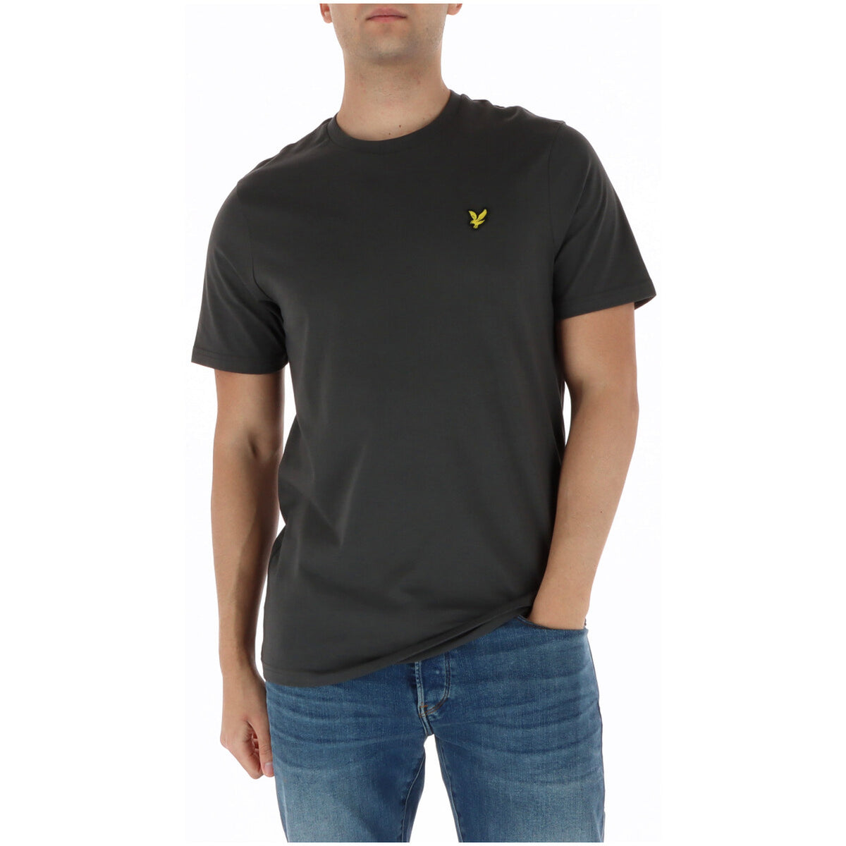 Image 13 : T-shirt homme blanc Lyle & Scott détail finitions — Delvale
