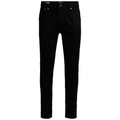 Jack & Jones Heren Jeans Zwart Stretchkatoen Ritssluiting